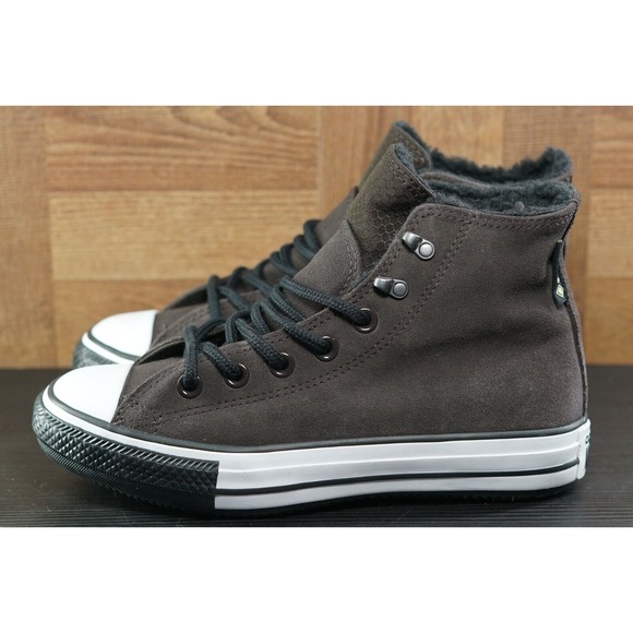 Converse Chuck Taylor All Star Waterproof High Velvet Brown‎ 165452C SIZE 4 - Picture 1 of 10
